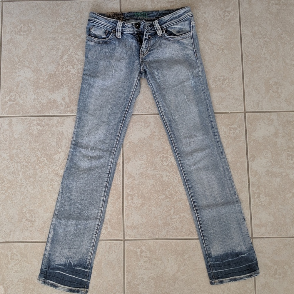 Angel Denim Bootcut Jeans, Low waisted